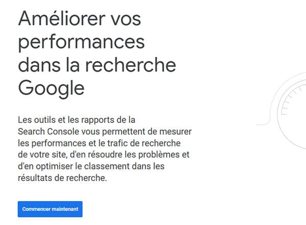 screenshot Google Search Console