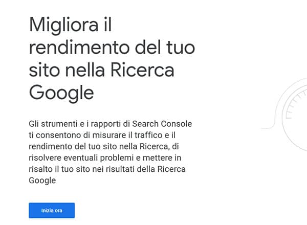 screenshot Google Search Console