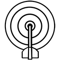 marketing target icon